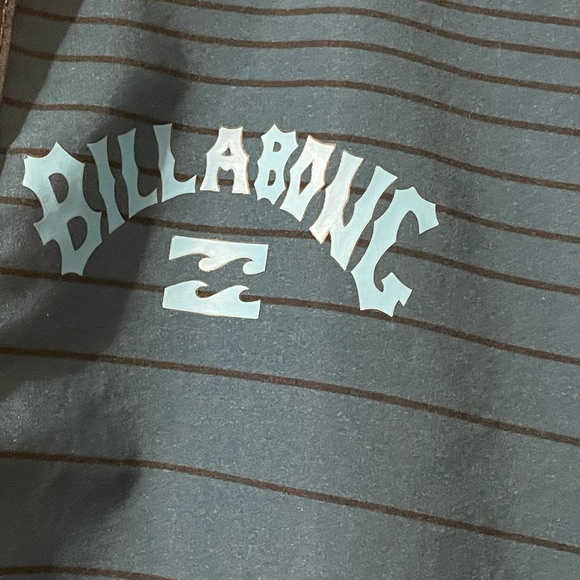 Billabong Recycler Mens Swim Surf Board Shorts 73 Stripe OG Blue Sz 34 - Picture 4 of 8